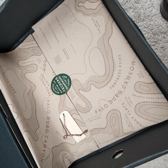 Tecovas The Doc Men's Square Toe Cowboy Boots 10.5 D Calfskin Midnight USA Clean - Picture 2 of 8